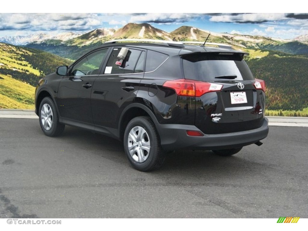 2013 RAV4 LE AWD - Black / Ash photo #3