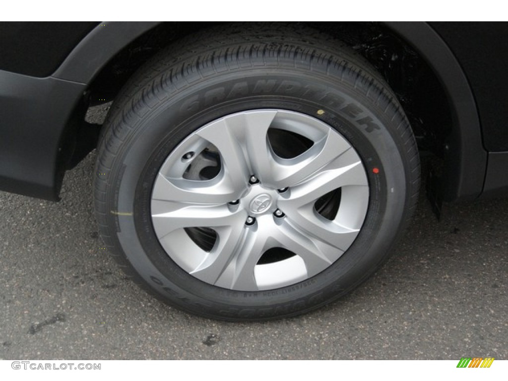 2013 RAV4 LE AWD - Black / Ash photo #9