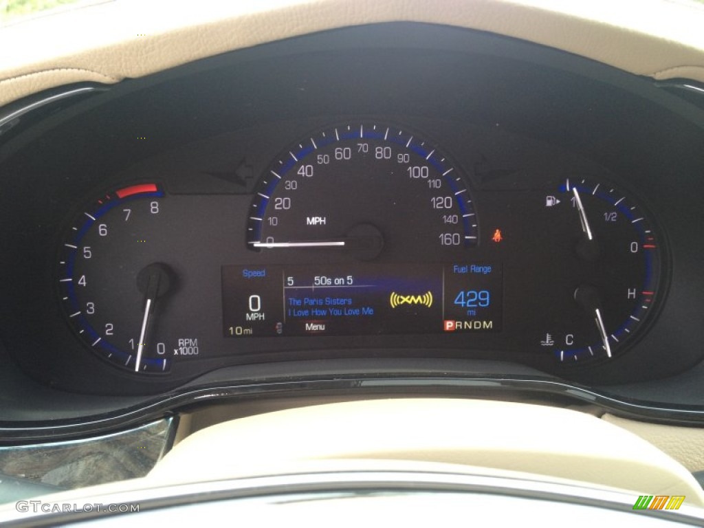 2014 Cadillac CTS Luxury Sedan AWD Gauges Photo #86671012