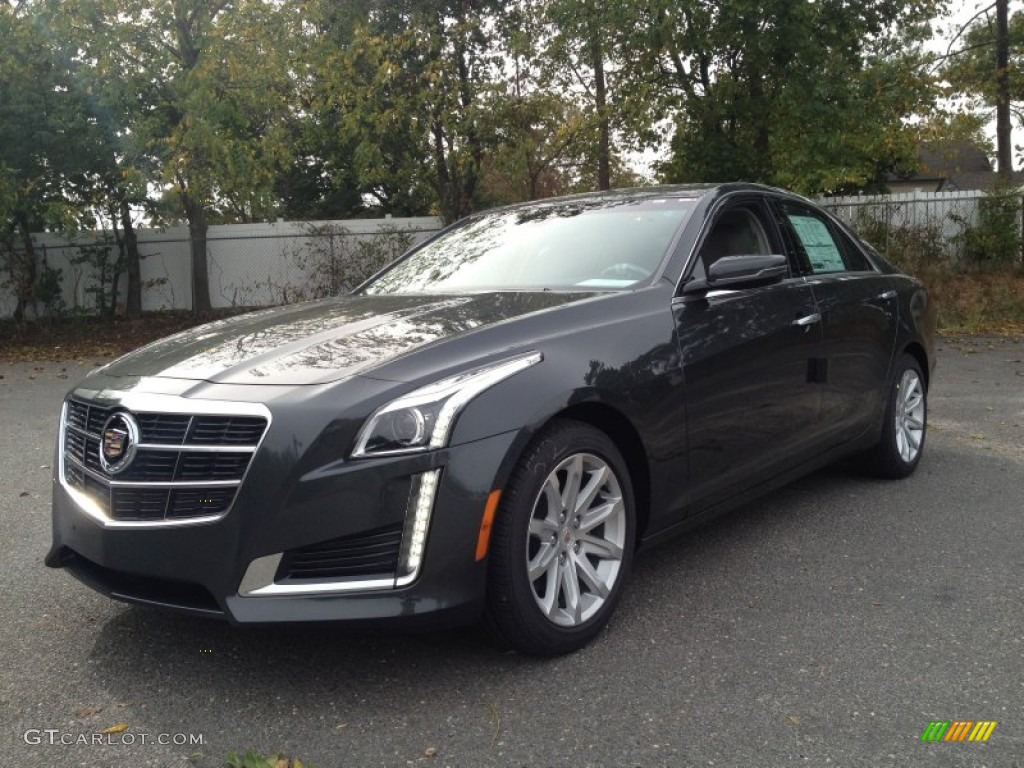 Phantom Gray Metallic 2014 Cadillac CTS Sedan Exterior Photo #86671045