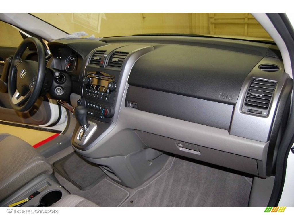 2008 CR-V EX - Taffeta White / Gray photo #21