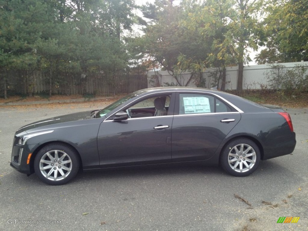Phantom Gray Metallic 2014 Cadillac CTS Sedan Exterior Photo #86671090