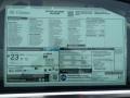 2014 Cadillac CTS Sedan Window Sticker