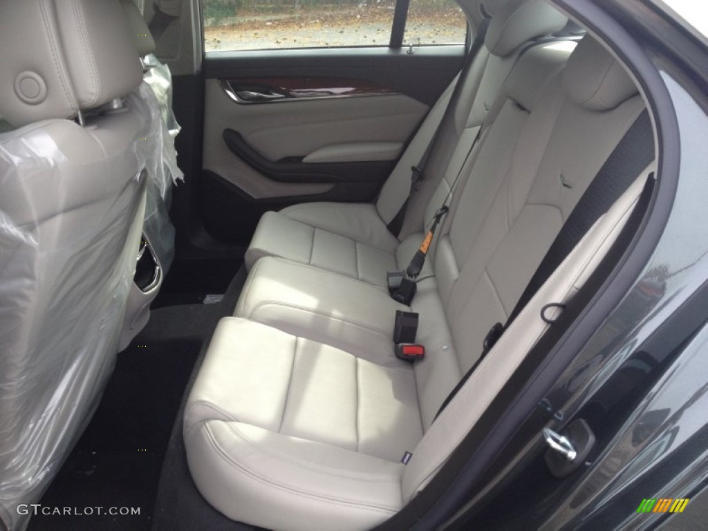 Light Platinum/Jet Black Interior 2014 Cadillac CTS Sedan Photo #86671189