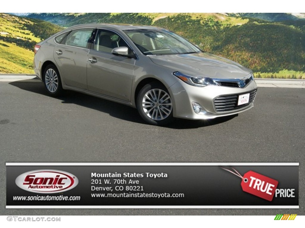 2013 Avalon Hybrid Limited - Champagne Mica / Almond photo #1