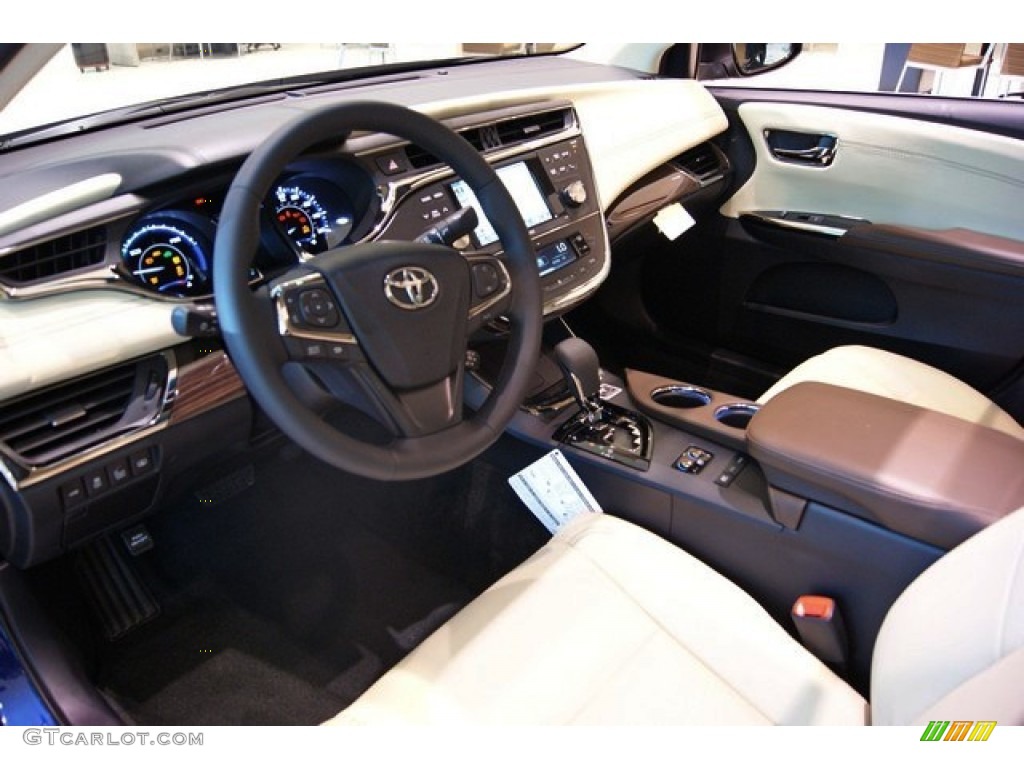 2013 Avalon Hybrid Limited - Nautical Blue Metallic / Almond photo #5