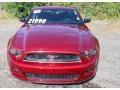 2014 Ruby Red Ford Mustang V6 Coupe  photo #2