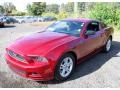 2014 Ruby Red Ford Mustang V6 Coupe  photo #3