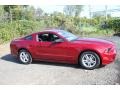 2014 Ruby Red Ford Mustang V6 Coupe  photo #4