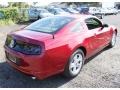 2014 Ruby Red Ford Mustang V6 Coupe  photo #6