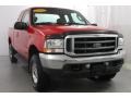 2003 Red Clearcoat Ford F250 Super Duty XLT SuperCab 4x4  photo #4