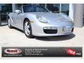 Arctic Silver Metallic 2007 Porsche Boxster 