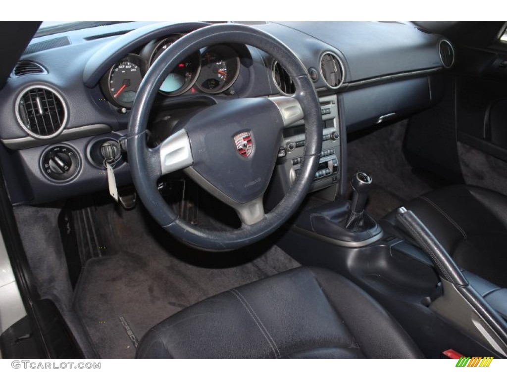 Sea Blue Interior 2007 Porsche Boxster Standard Boxster Model Photo #86673967