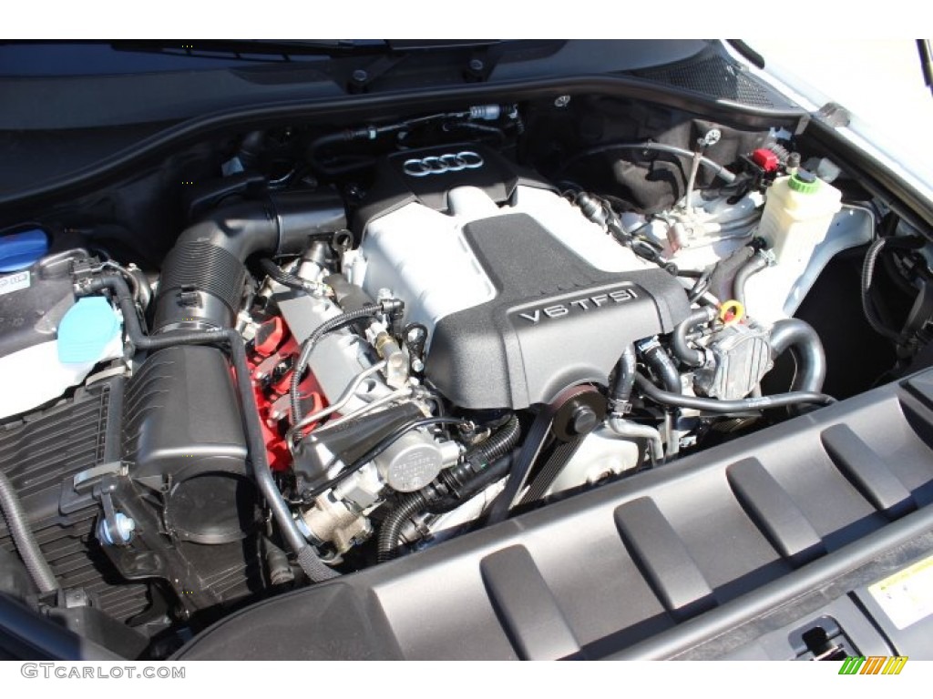 2014 Audi Q7 3.0 TFSI quattro 3.0 Liter Supercharged TFSI DOHC 24-Valve VVT V6 Engine Photo #86674645