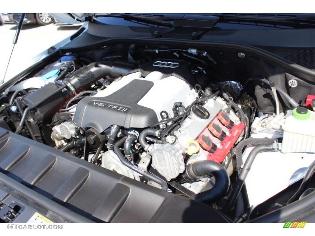 2014 Audi Q7 3.0 TFSI quattro 3.0 Liter Supercharged TFSI DOHC 24-Valve VVT V6 Engine Photo #86674648