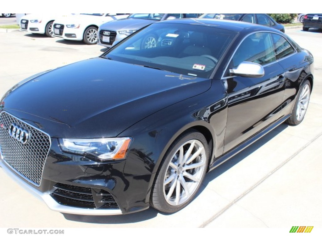 Phantom Black Pearl 2014 Audi RS 5 Coupe quattro Exterior Photo #86674804