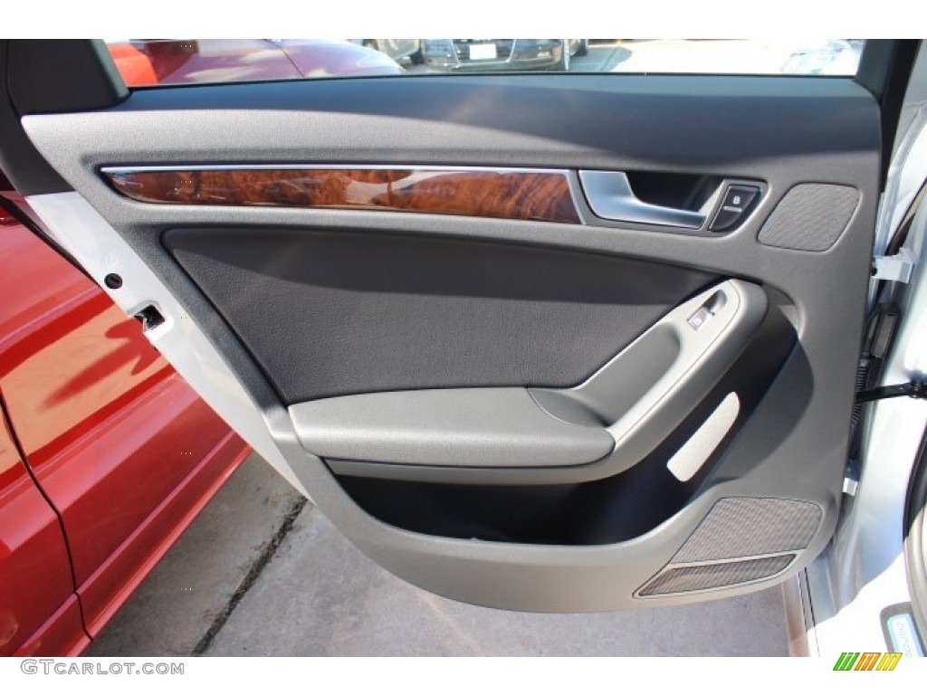 2014 Audi allroad Premium plus quattro Black Door Panel Photo #86675104