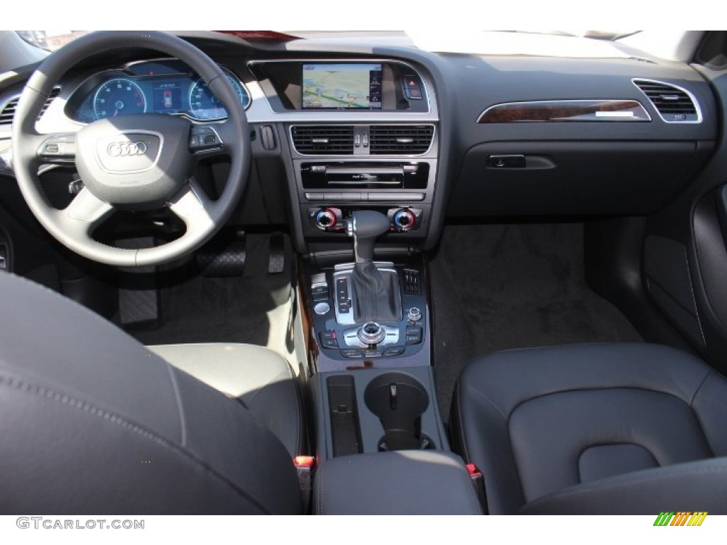 2014 Audi allroad Premium plus quattro Black Dashboard Photo #86675113
