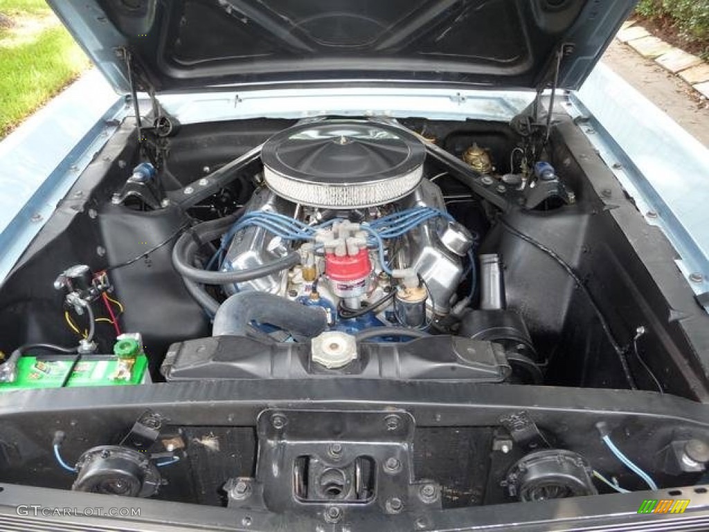 1966 Mustang Coupe - Silver Blue Metallic / Light Blue photo #5