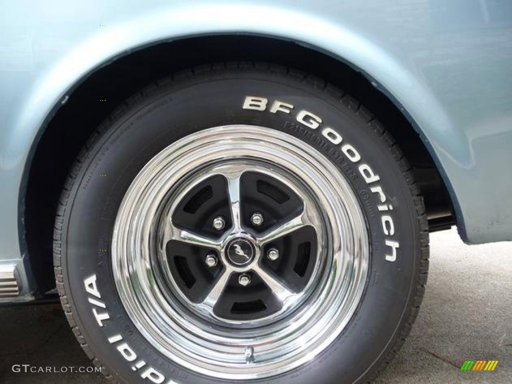 1966 Mustang Coupe - Silver Blue Metallic / Light Blue photo #6