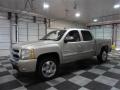 2009 Silver Birch Metallic Chevrolet Silverado 1500 LT Crew Cab  photo #4