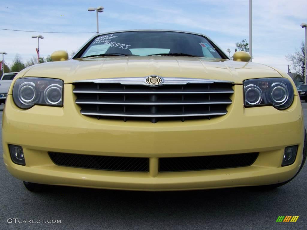 2007 Crossfire Limited Roadster - Classic Yellow / Dark Slate Gray/Vanilla photo #13