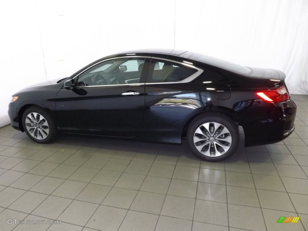 2014 Accord EX Coupe - Crystal Black Pearl / Black photo #9