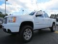 2012 Summit White GMC Sierra 1500 SLT Crew Cab 4x4  photo #3