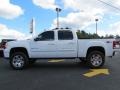 Summit White - Sierra 1500 SLT Crew Cab 4x4 Photo No. 4