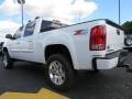 Summit White - Sierra 1500 SLT Crew Cab 4x4 Photo No. 5