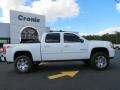 Summit White - Sierra 1500 SLT Crew Cab 4x4 Photo No. 8