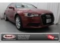 Garnet Red Pearl Effect 2013 Audi A6 3.0T quattro Sedan