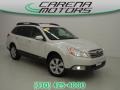 2011 Satin White Pearl Subaru Outback 2.5i Premium Wagon  photo #1