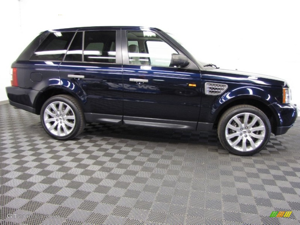 Buckingham Blue Metallic 2006 Land Rover Range Rover Sport Supercharged Exterior Photo #86682186