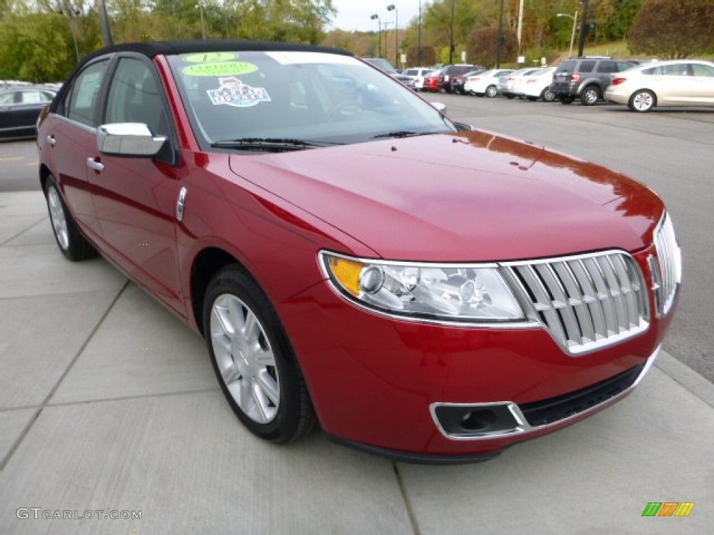 Red Candy Metallic 2012 Lincoln MKZ FWD Exterior Photo #86682603