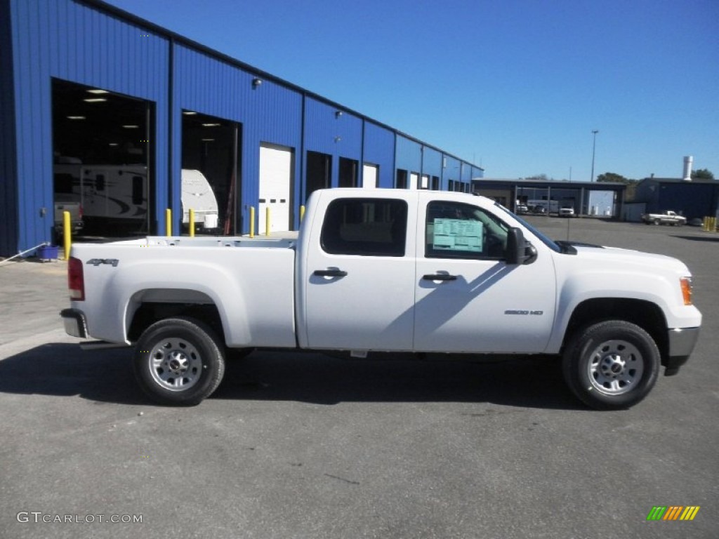 2014 Sierra 2500HD Crew Cab 4x4 - Summit White / Dark Titanium photo #1