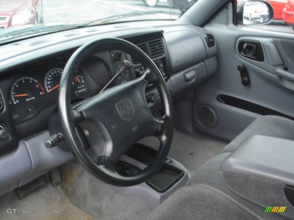 1997 Dakota Sport Extended Cab 4x4 - Emerald Green Metallic / Agate photo #7