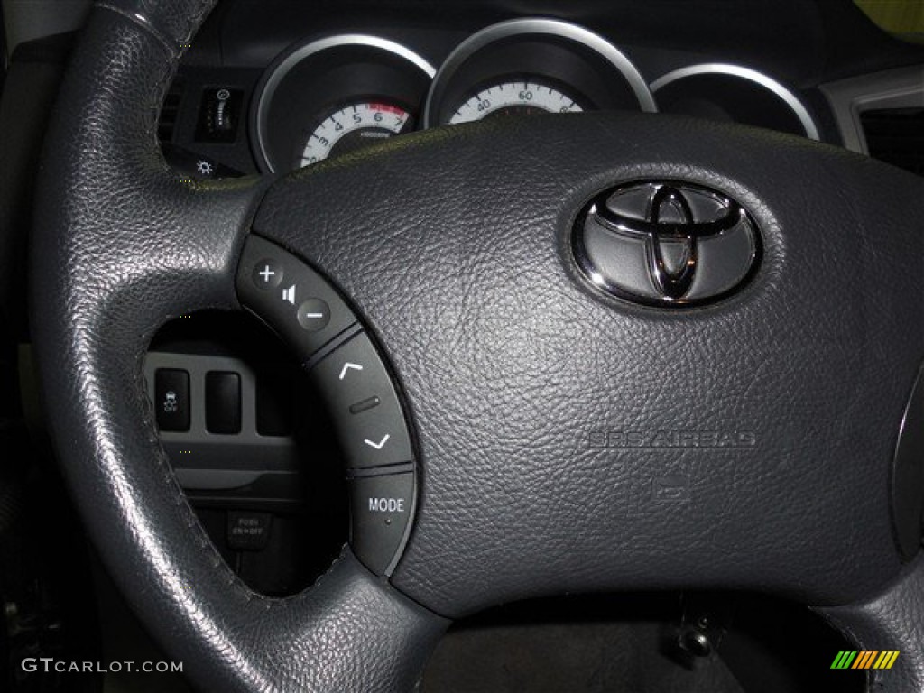 2011 Tacoma SR5 PreRunner Double Cab - Timberland Green Mica / Graphite Gray photo #15