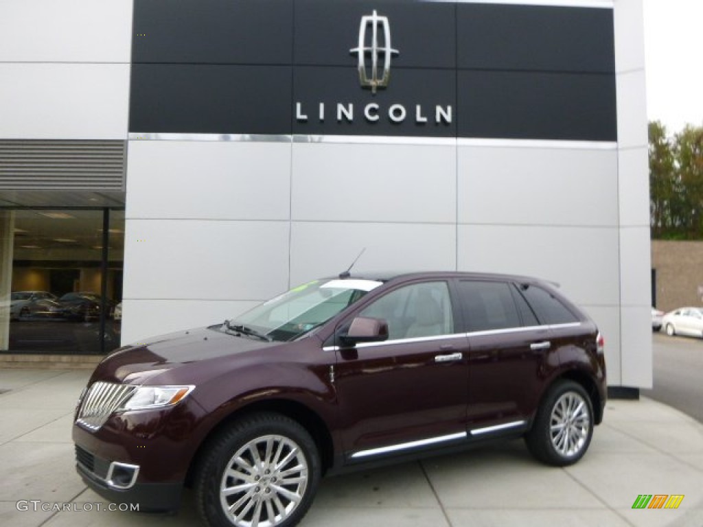 Bordeaux Reserve Red Metallic Lincoln MKX