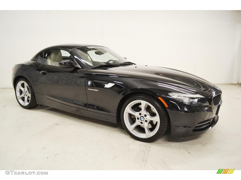 Black Sapphire Metallic 2011 BMW Z4 sDrive30i Roadster Exterior Photo #86684787