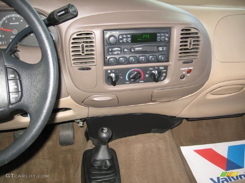 1999 F150 Lariat Extended Cab 4x4 - Harvest Gold Metallic / Medium Prairie Tan photo #5