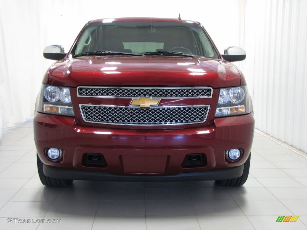 2009 Suburban LTZ 4x4 - Red Jewel Tintcoat / Ebony photo #2