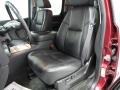 2009 Chevrolet Suburban Ebony Interior Front Seat Photo