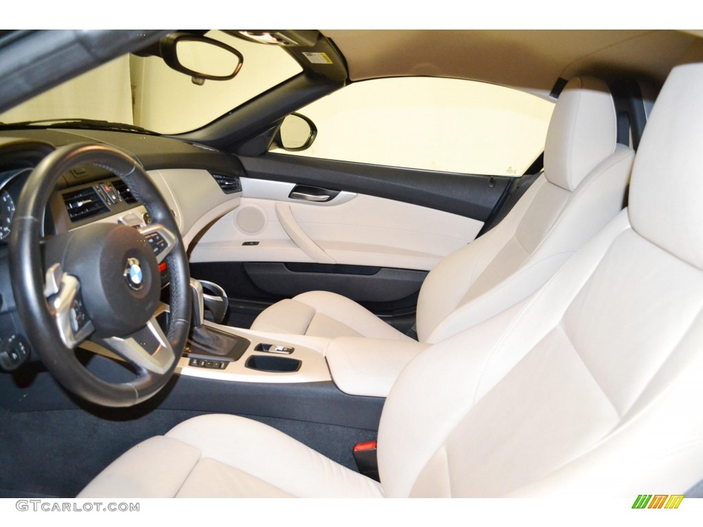 Beige Interior 2011 BMW Z4 sDrive30i Roadster Photo #86685360