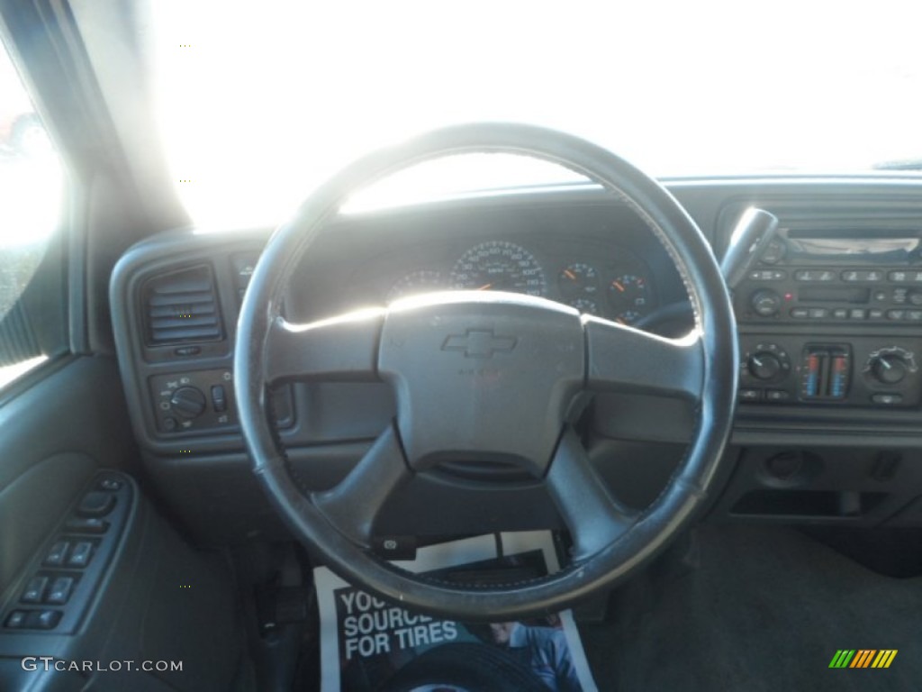 2004 Silverado 2500HD Crew Cab 4x4 - Dark Green Metallic / Dark Charcoal photo #7
