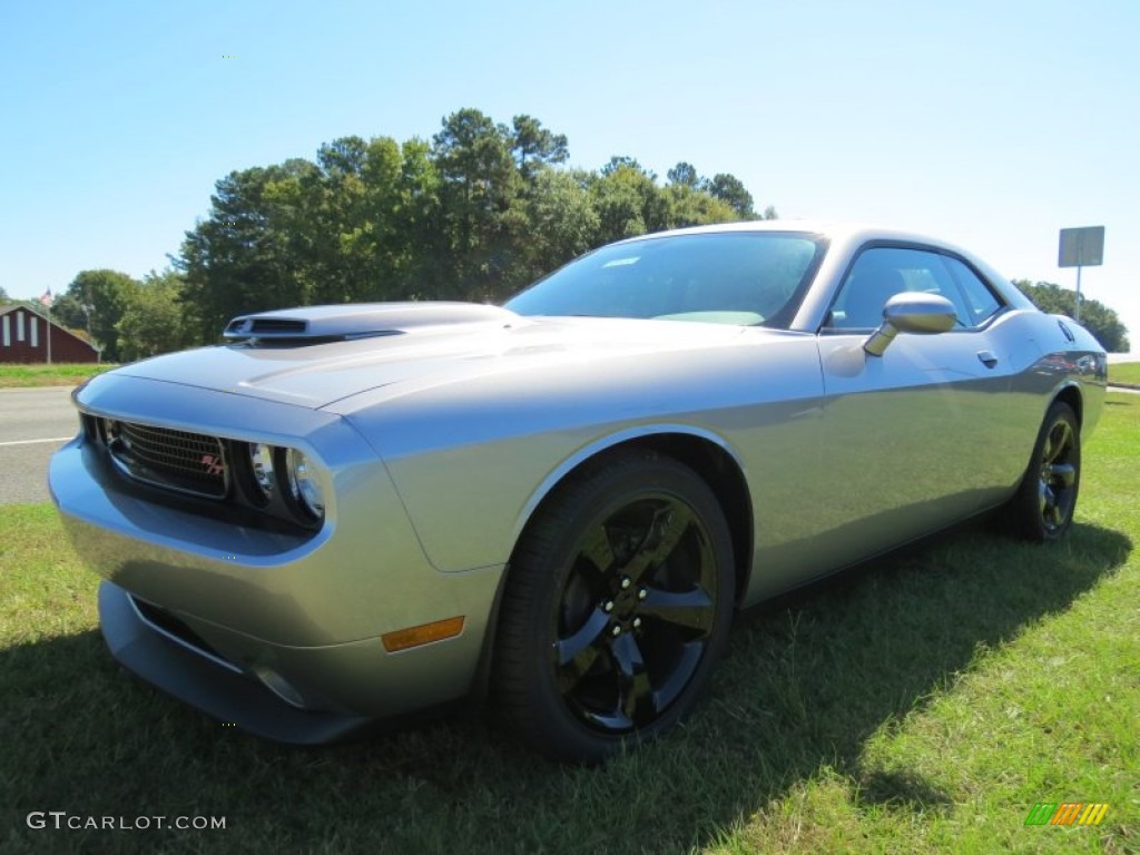 Billet Silver Metallic 2014 Dodge Challenger R/T Blacktop Exterior Photo #86685570