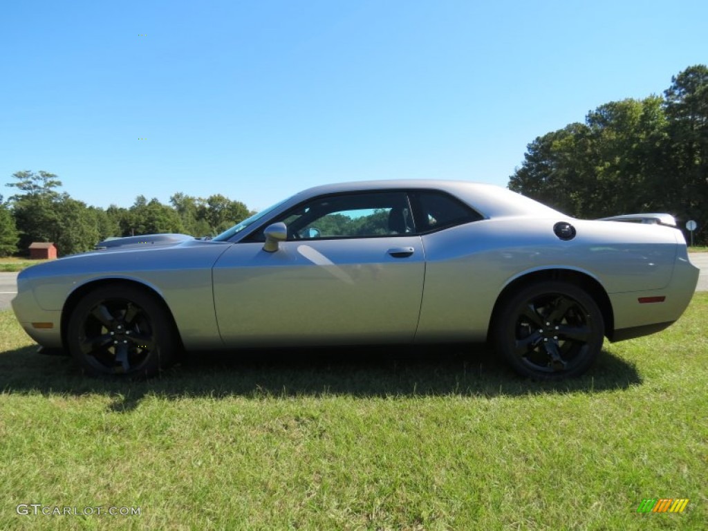 Billet Silver Metallic 2014 Dodge Challenger R/T Blacktop Exterior Photo #86685594