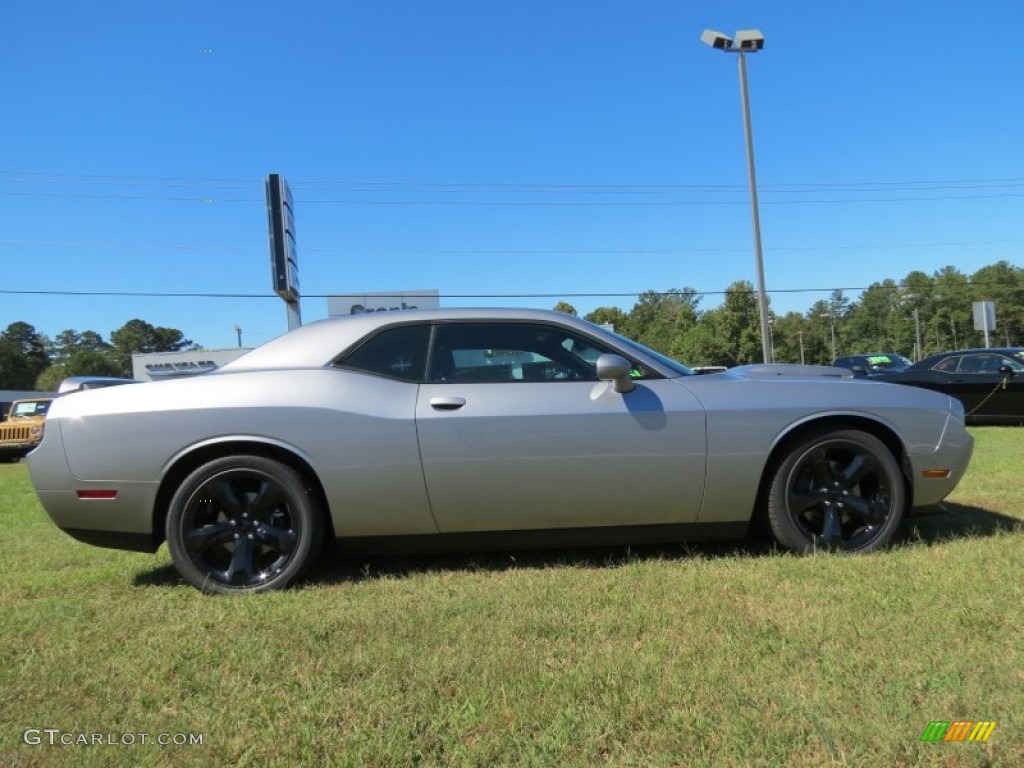 Billet Silver Metallic 2014 Dodge Challenger R/T Blacktop Exterior Photo #86685696