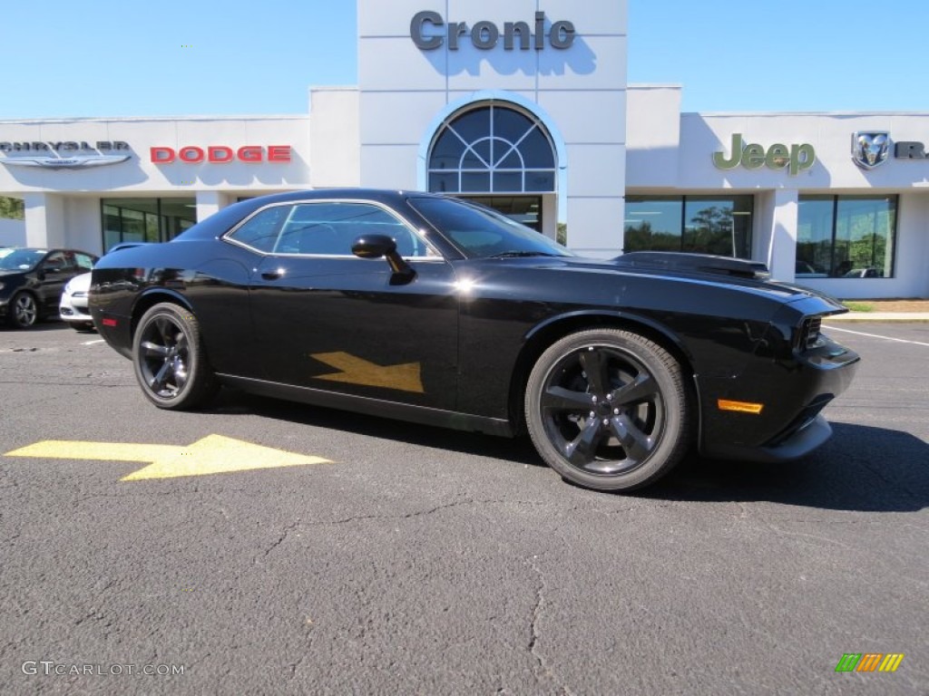 Black Dodge Challenger