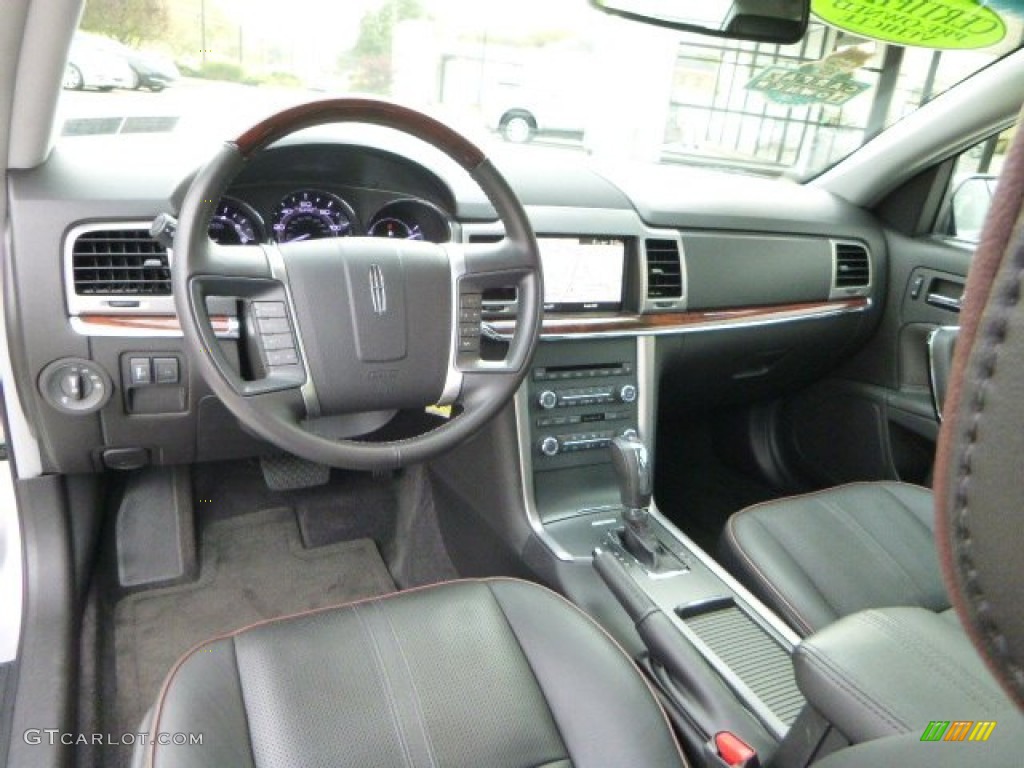 Dark Charcoal Interior 2012 Lincoln MKZ AWD Photo #86685978